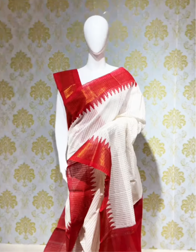 Timeless elegance in red and white