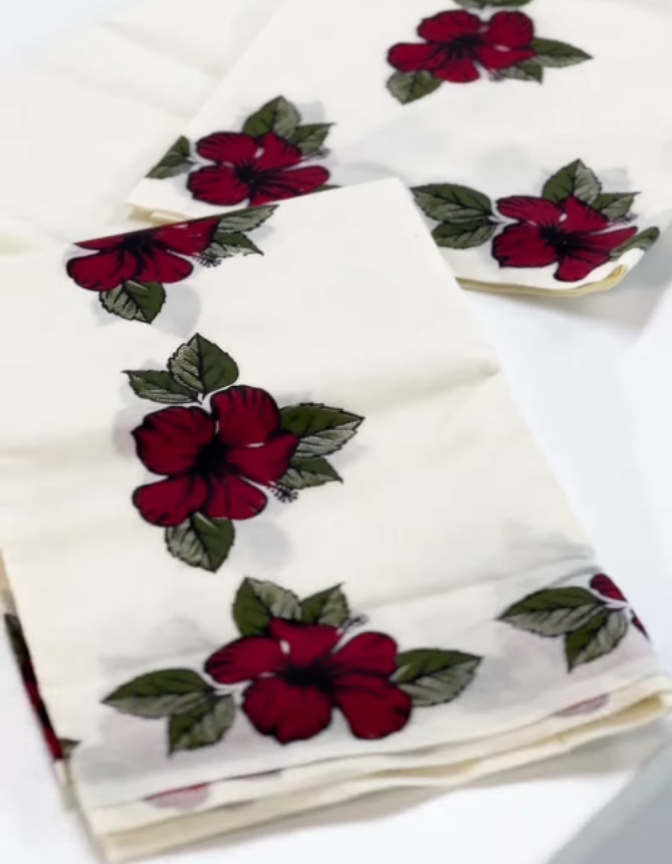 Chembakam hand-painted saree.